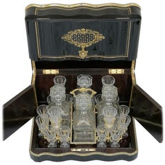 Napoleon III. Likörkeller Baccarat Kristall:: Frankreich:: 1865