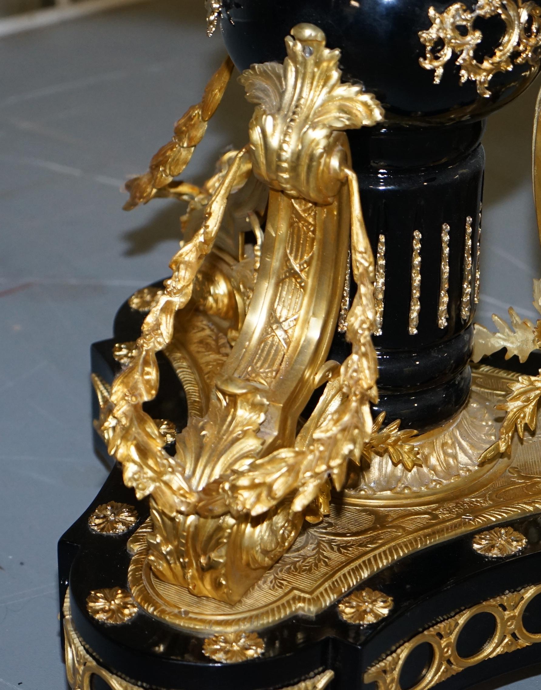 Napoleon III Louis XVI Style Gilt Bronze & Porcelain Plaque Sevres Centre Table 13