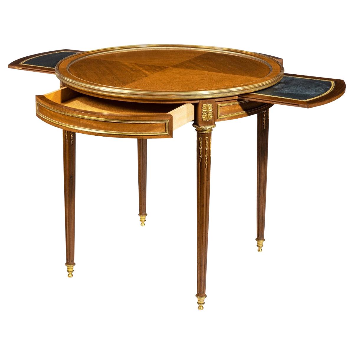 Napoleon III Mahogany Side Table For Sale