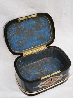 Napoleon III Maison Giroux Jewelry Decorative Boulle Marquetry Box