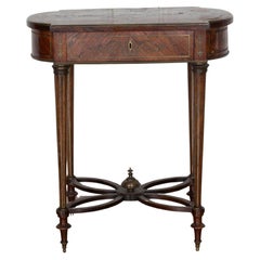 Tavolino intarsiato Napoleone III, Francia, 1870 circa