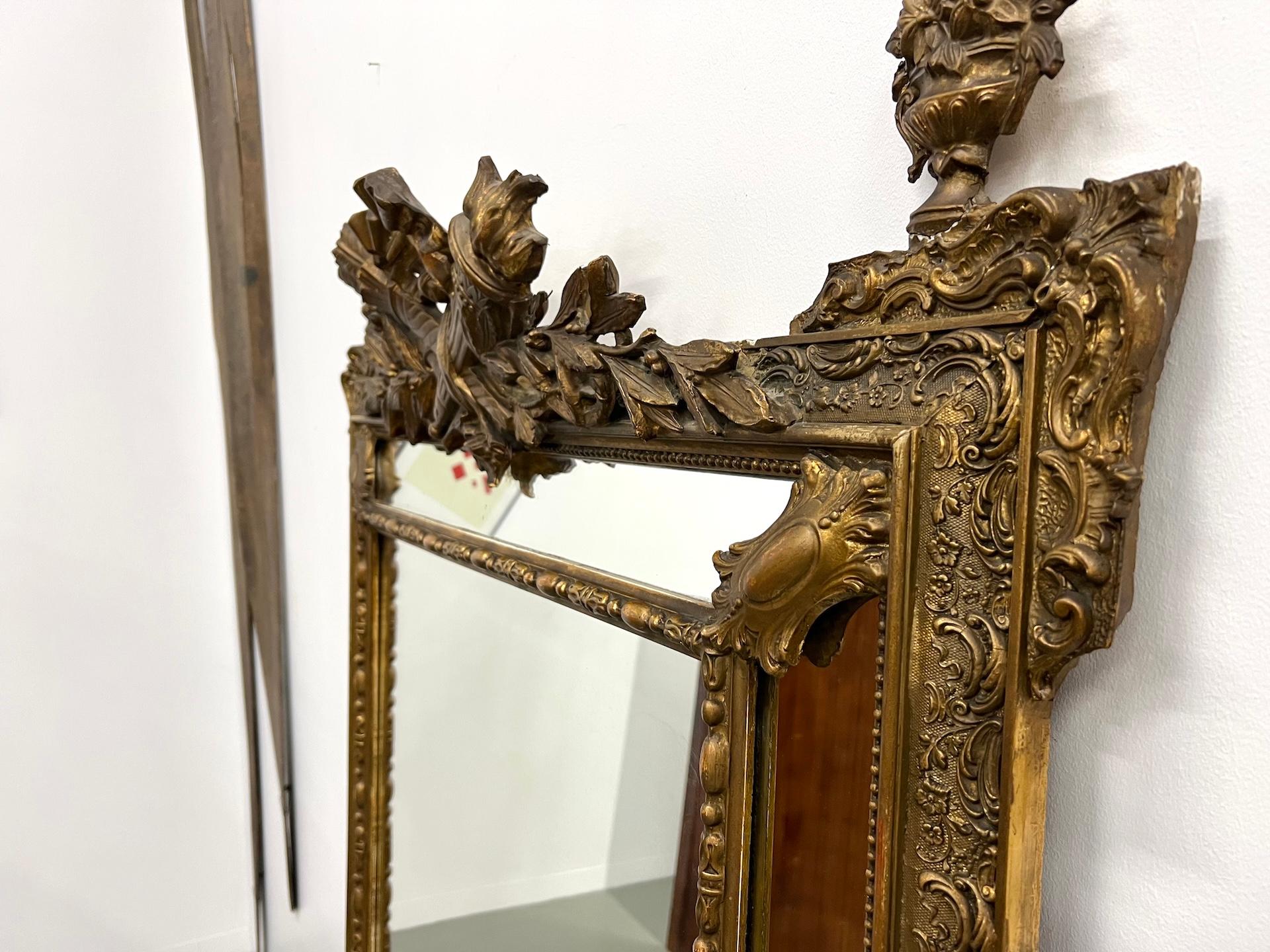Napoleon III mercury mirror For Sale 4