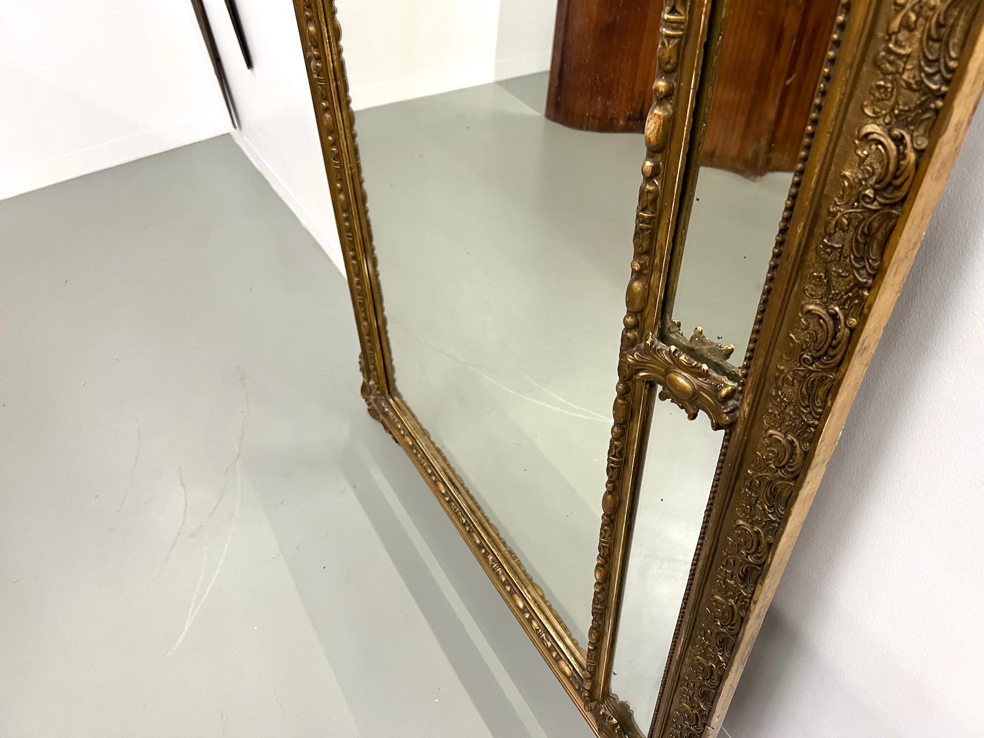Napoleon III mercury mirror For Sale 7
