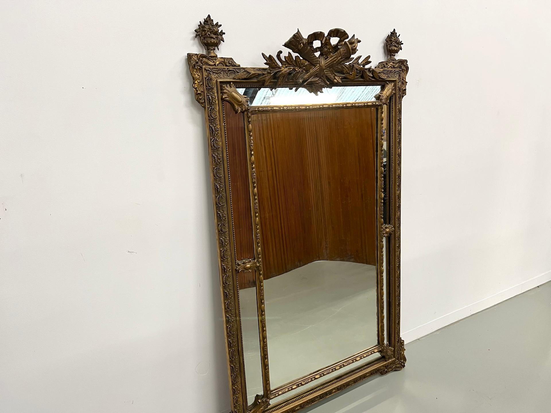 Napoleon III mercury mirror For Sale 11