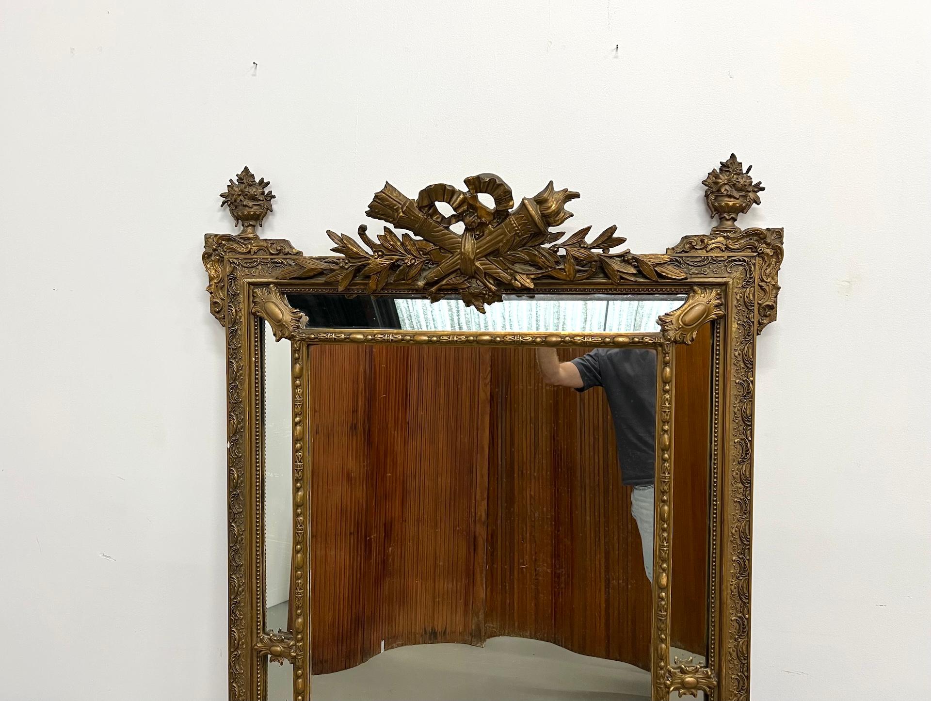Napoleon III mercury mirror For Sale 12