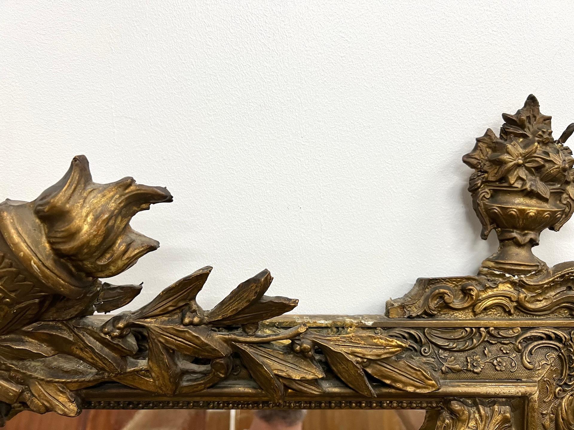 Napoleon III mercury mirror For Sale 2