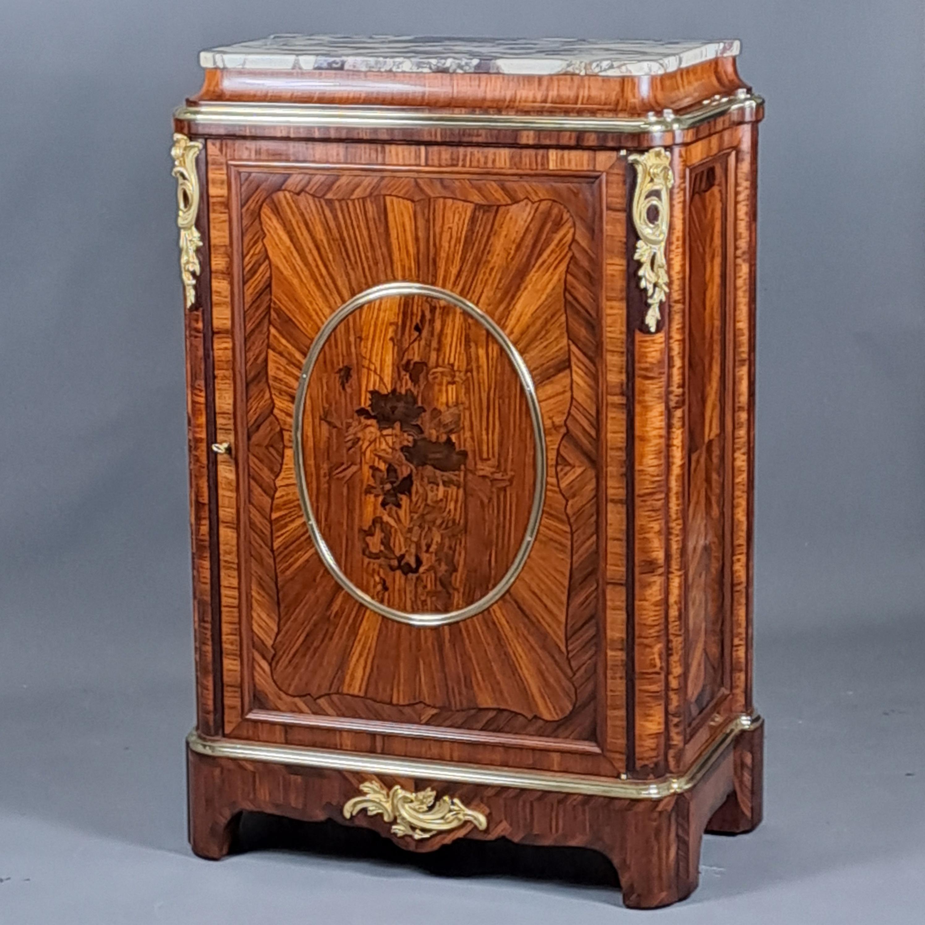 French Napoleon III Meuble d'Appui By Gervais-maximilien Durand In Paris For Sale