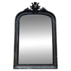 Napoleon III mirror with Lion pediment