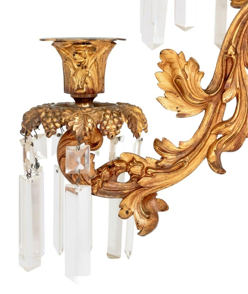 Napoleon III Ormolu 5-Branch Candelabrum In Good Condition For Sale In Astoria, NY