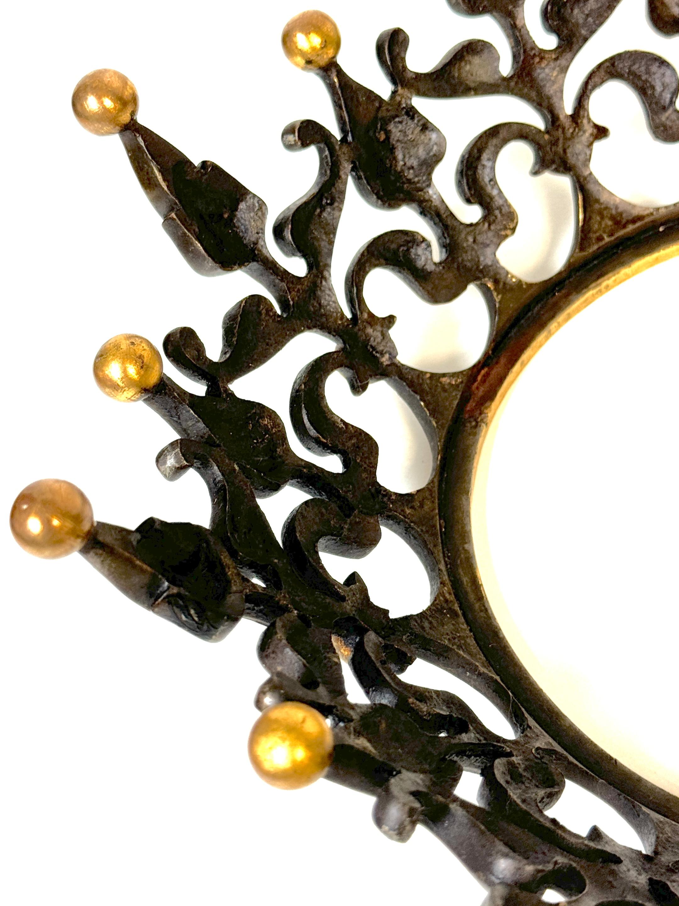 Corona di Napoleone III in bronzo patinato e ormolu, Francia, CIRCA 1870 in vendita 5