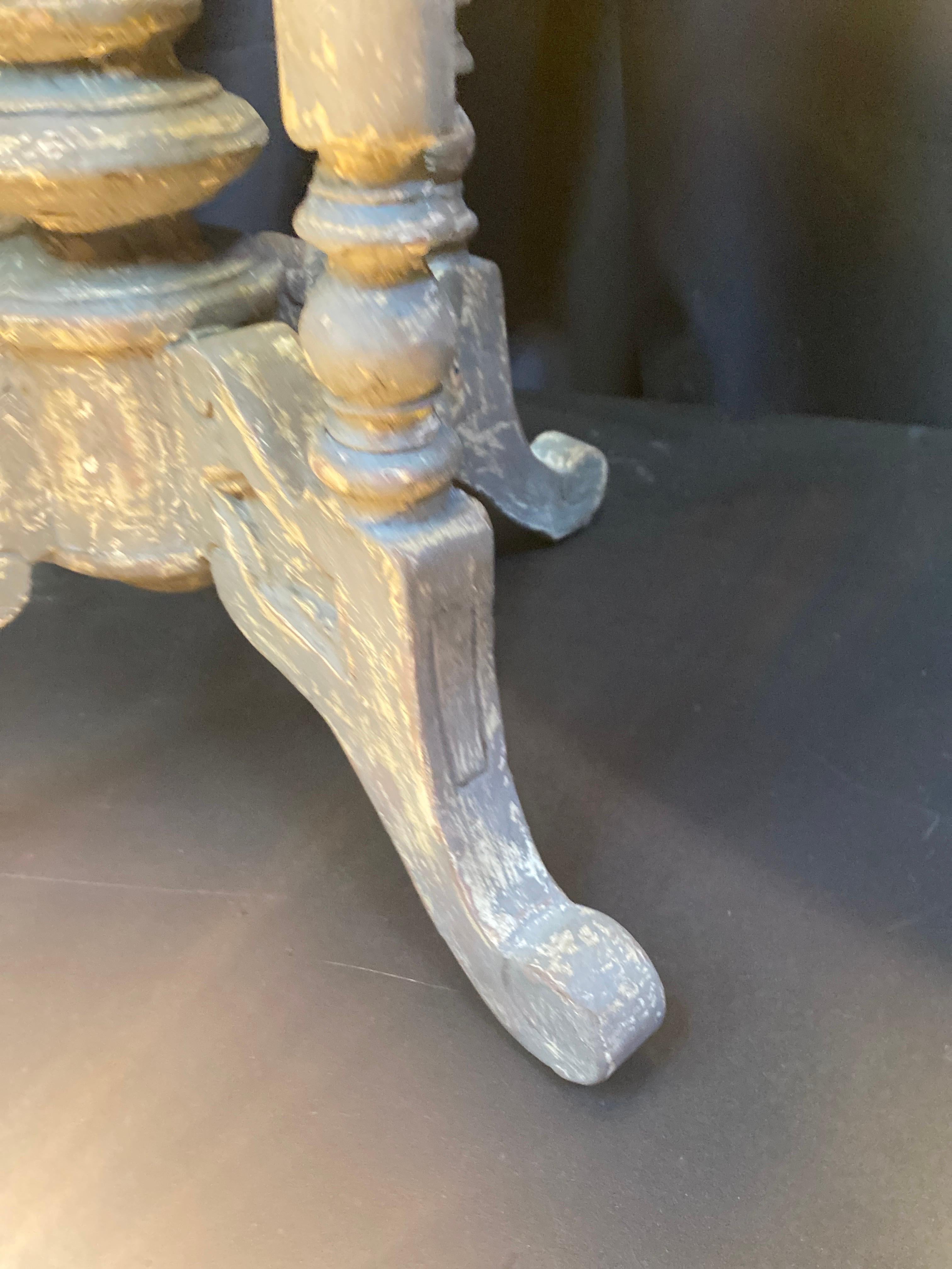 19th Century Napoléon iii pedestal table with patina dating from the 19th century  For Sale