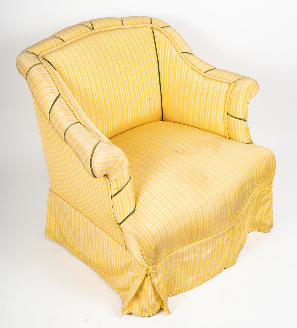 Napoleon III Period Armchair, 19th Century. In Good Condition For Sale In Saint-Ouen, FR