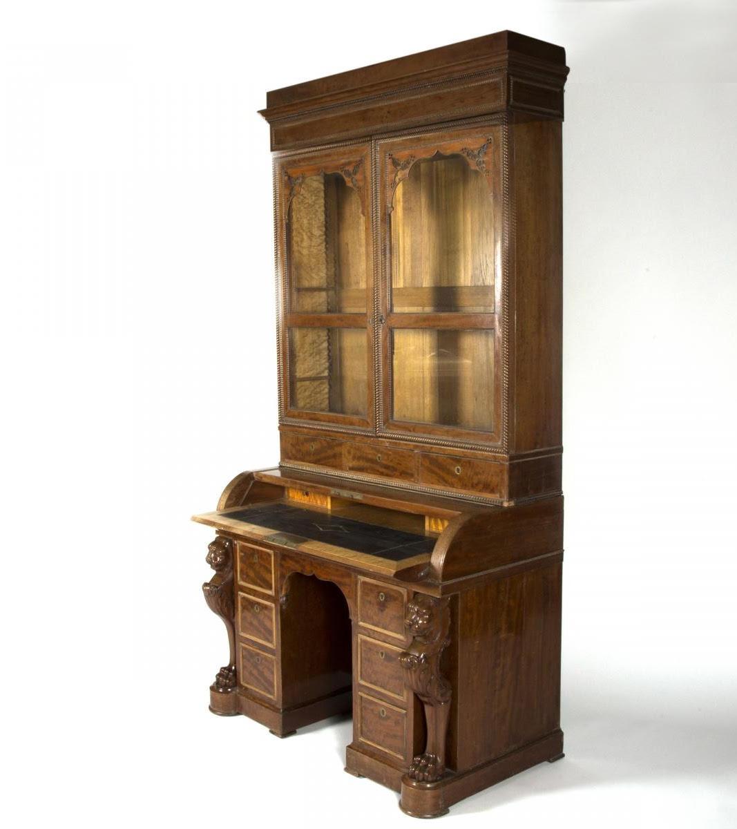 French Napoleon III Period Desk, 19th century. For Sale