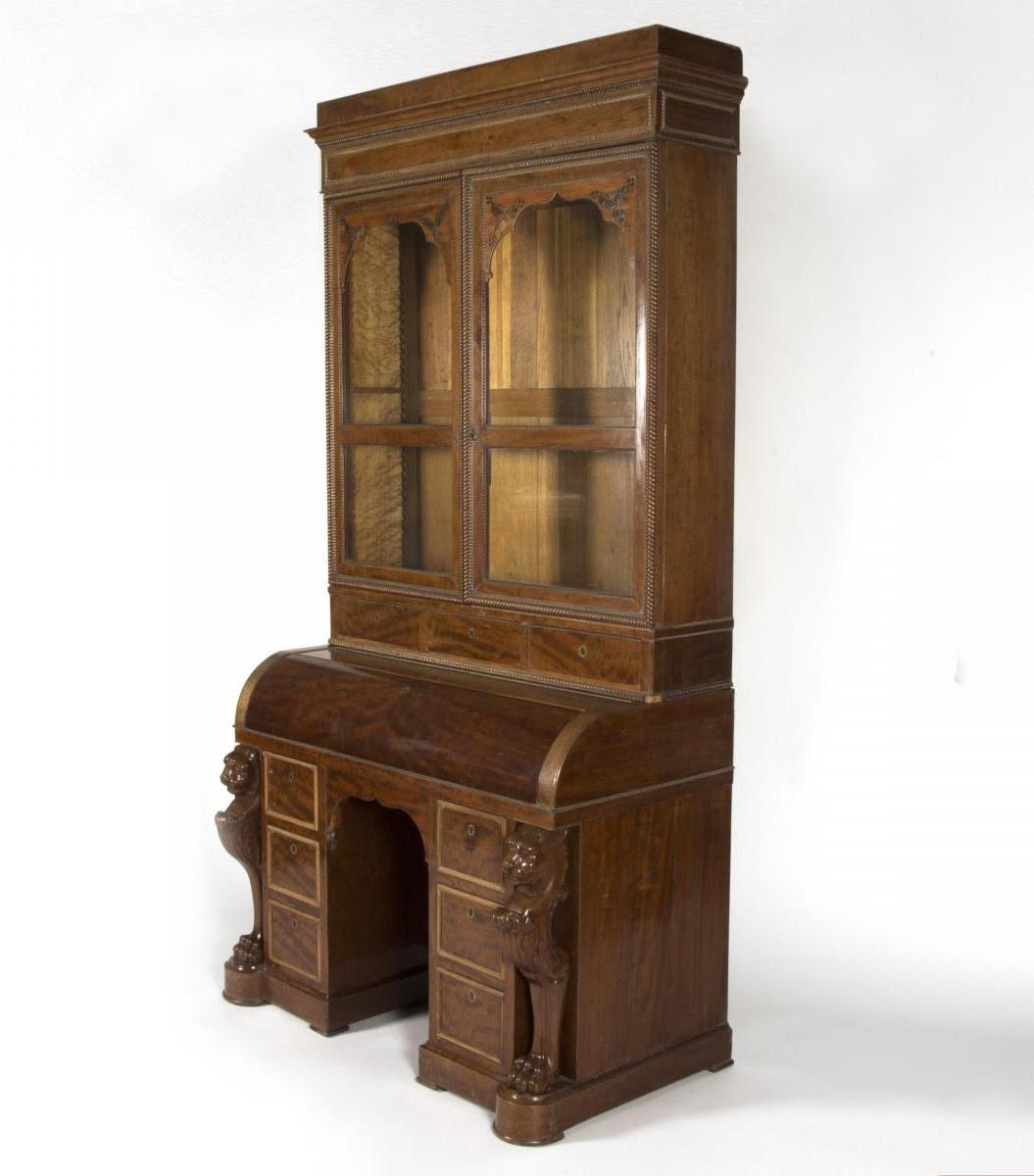 Napoleon III Period Desk, 19th century. In Good Condition For Sale In Saint-Ouen, FR
