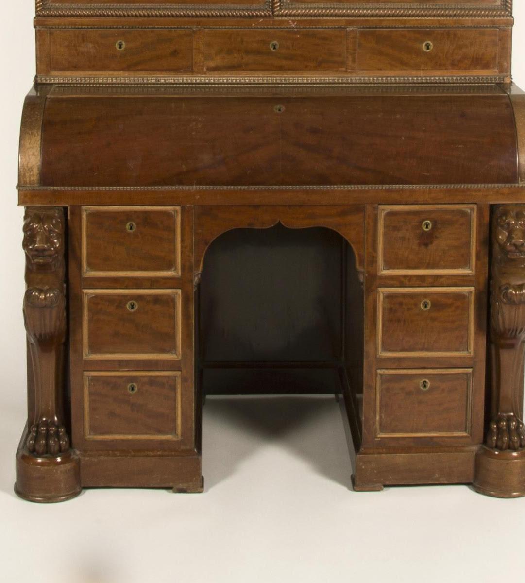 19th Century Napoleon III Period Desk, 19th century. For Sale