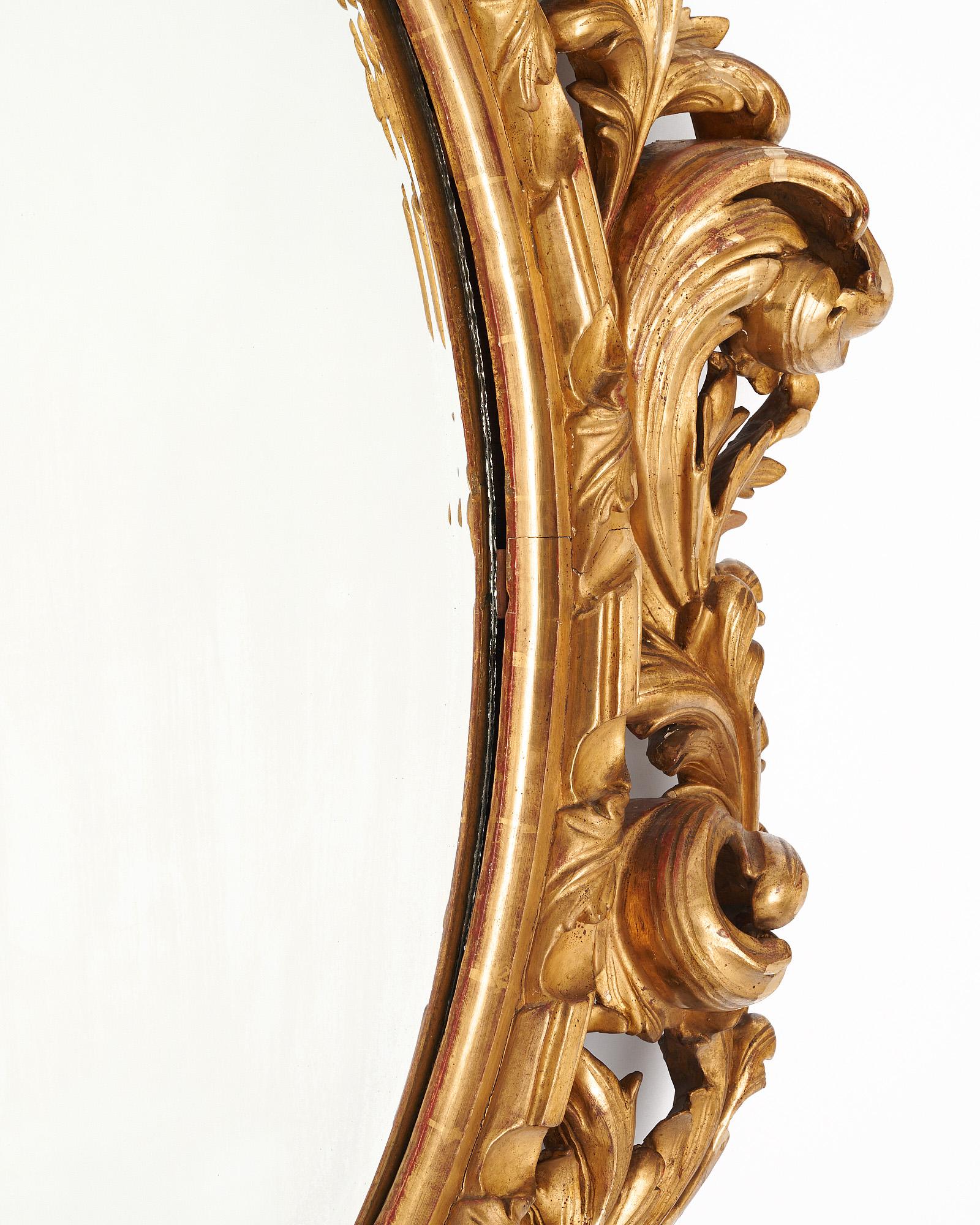 Late 19th Century Napoleon III Period French Mirror For Sale