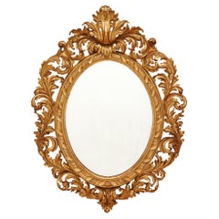 Antique Napoleon III Period French Mirror
