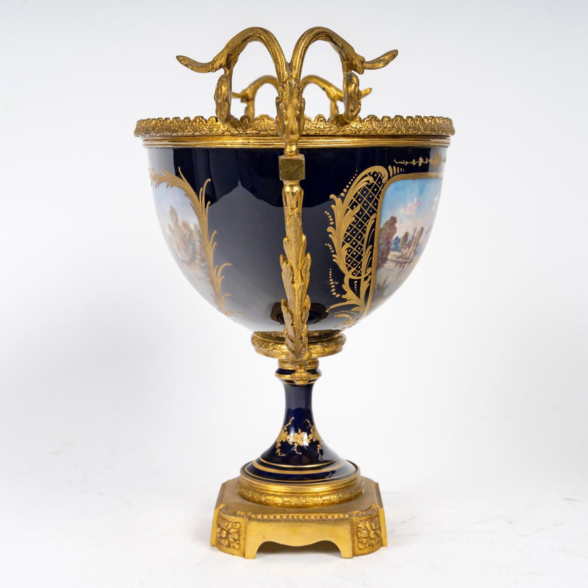 Napoleon III Period Mantel Set, 19th Century. In Good Condition In Saint-Ouen, FR