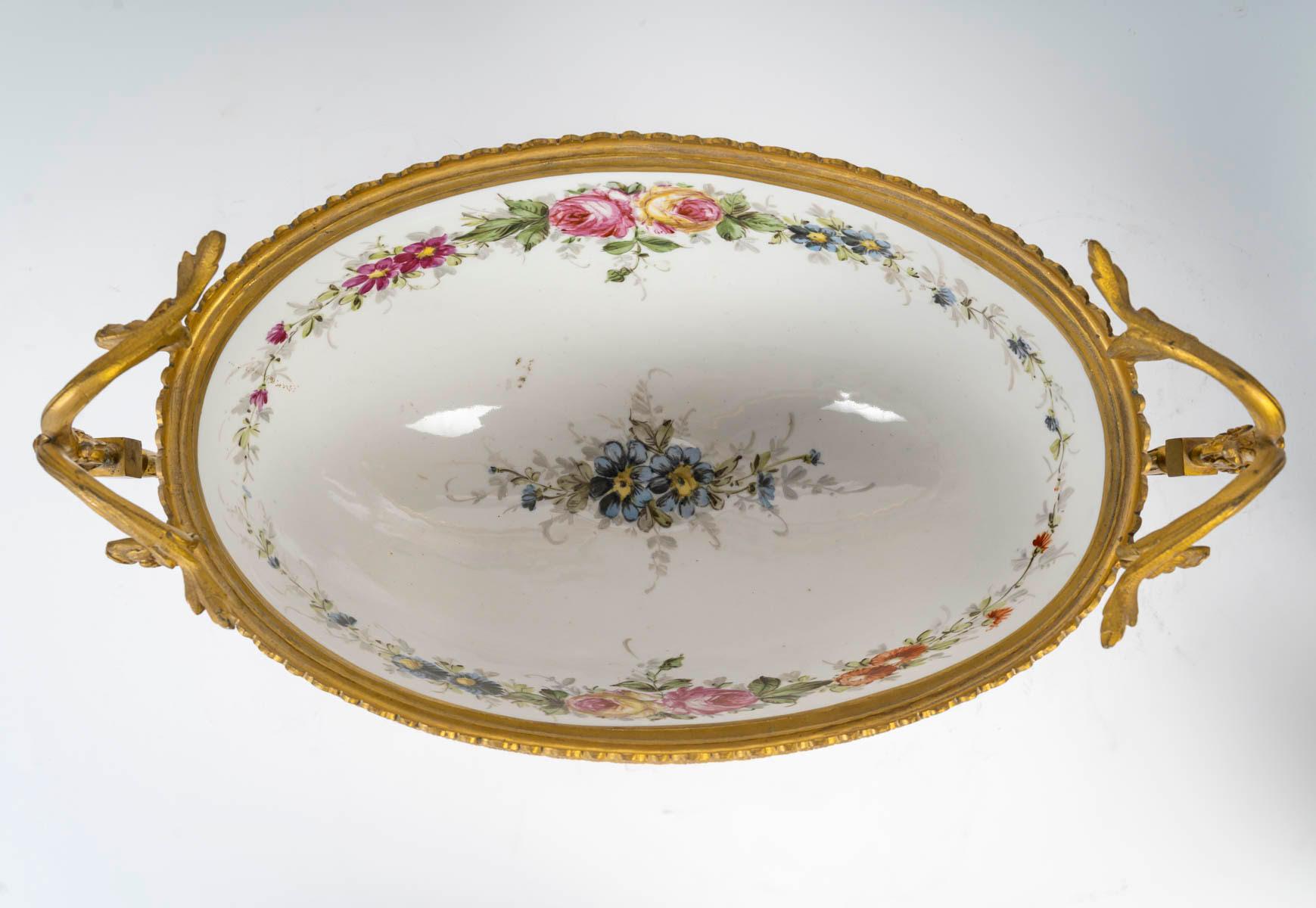Napoleon III Period Mantel Set, 19th Century. 1