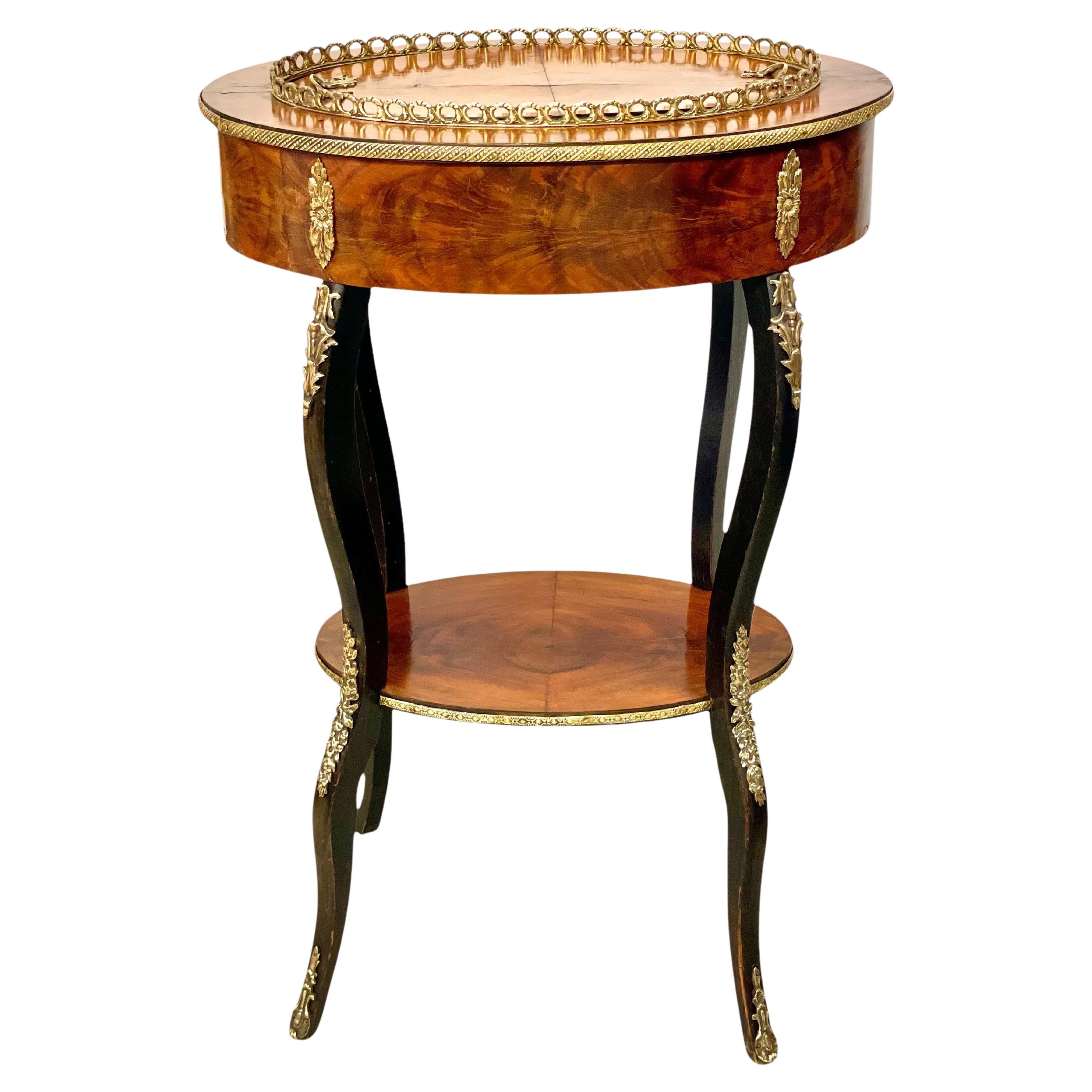 Napoleon III Period Wine Cooler Table or "Rafraîchissoir" 19th Century