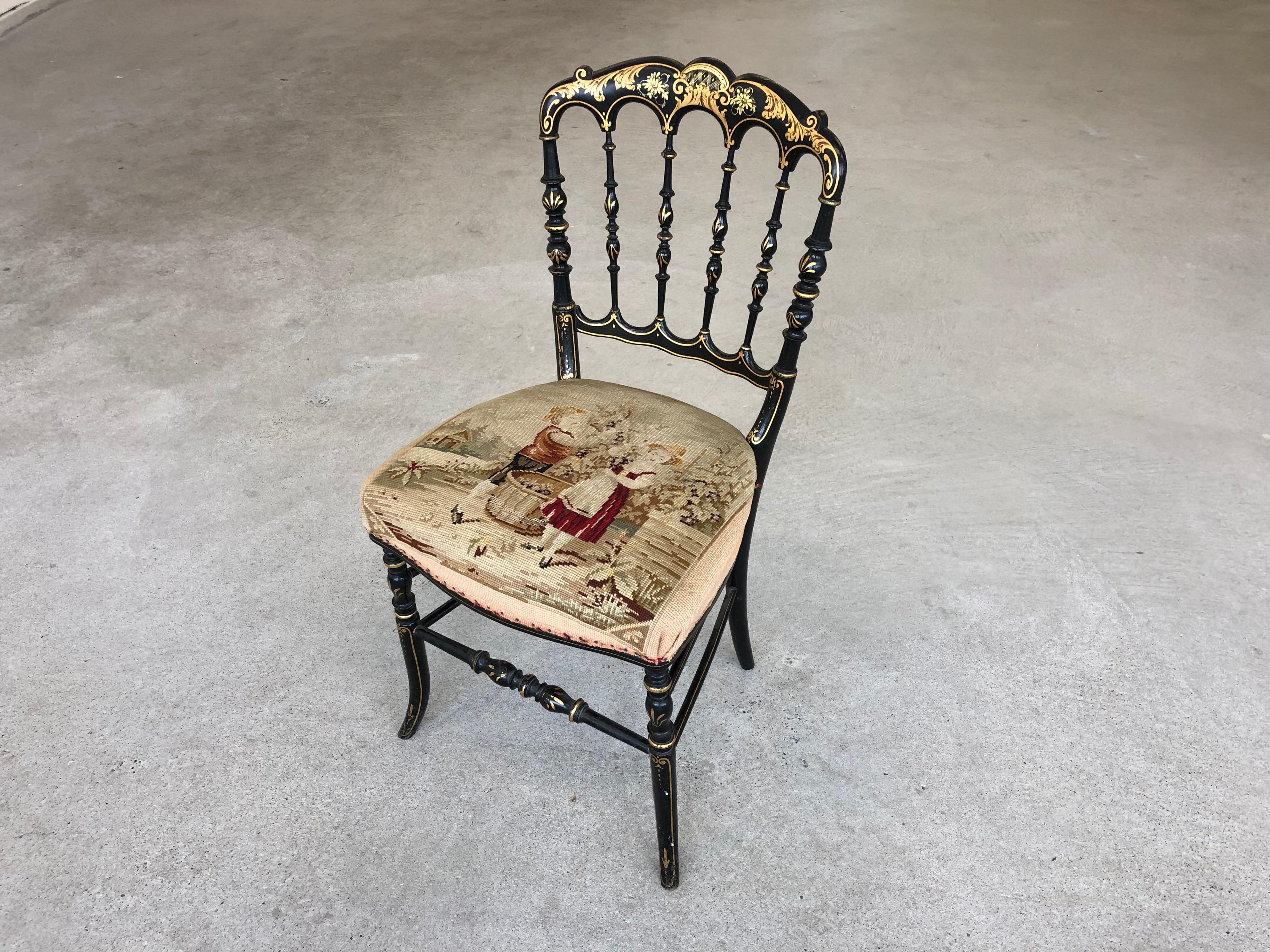 chaise napoleon 3 ancienne