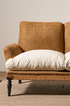 Napoleon III Pillow back and armed sofa