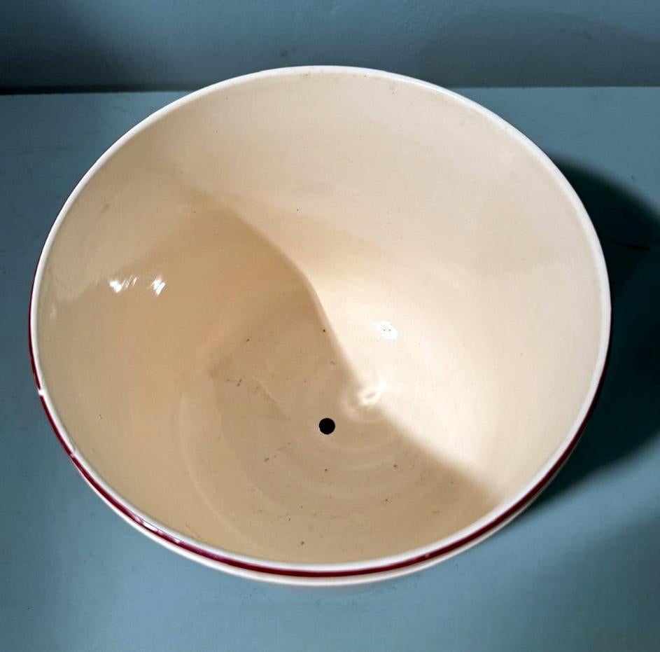 Cachepot francese Napoleone III Porcelaine de Paris dipinto a mano in vendita 10