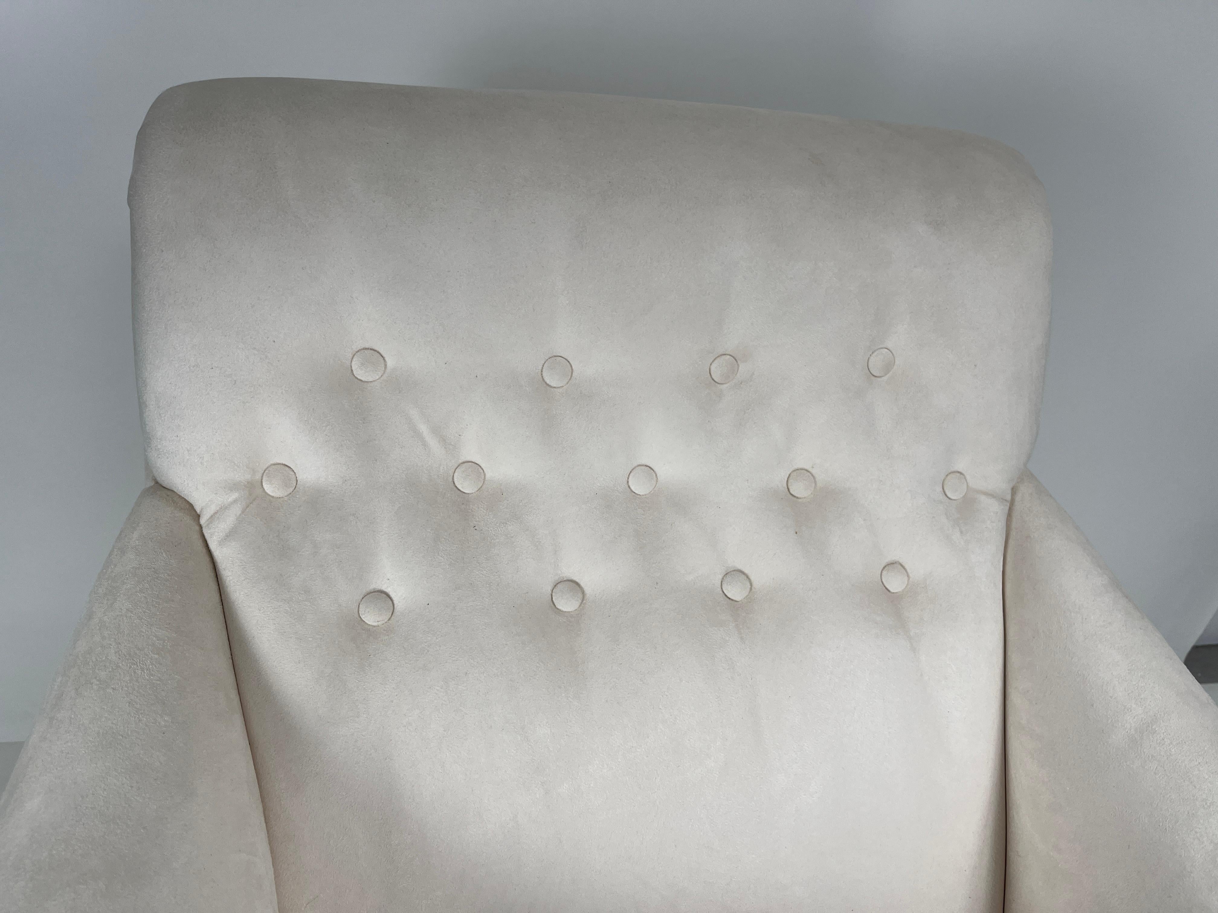 Chaise longue inclinable Napoleon III avec bras pivotant en vente 5
