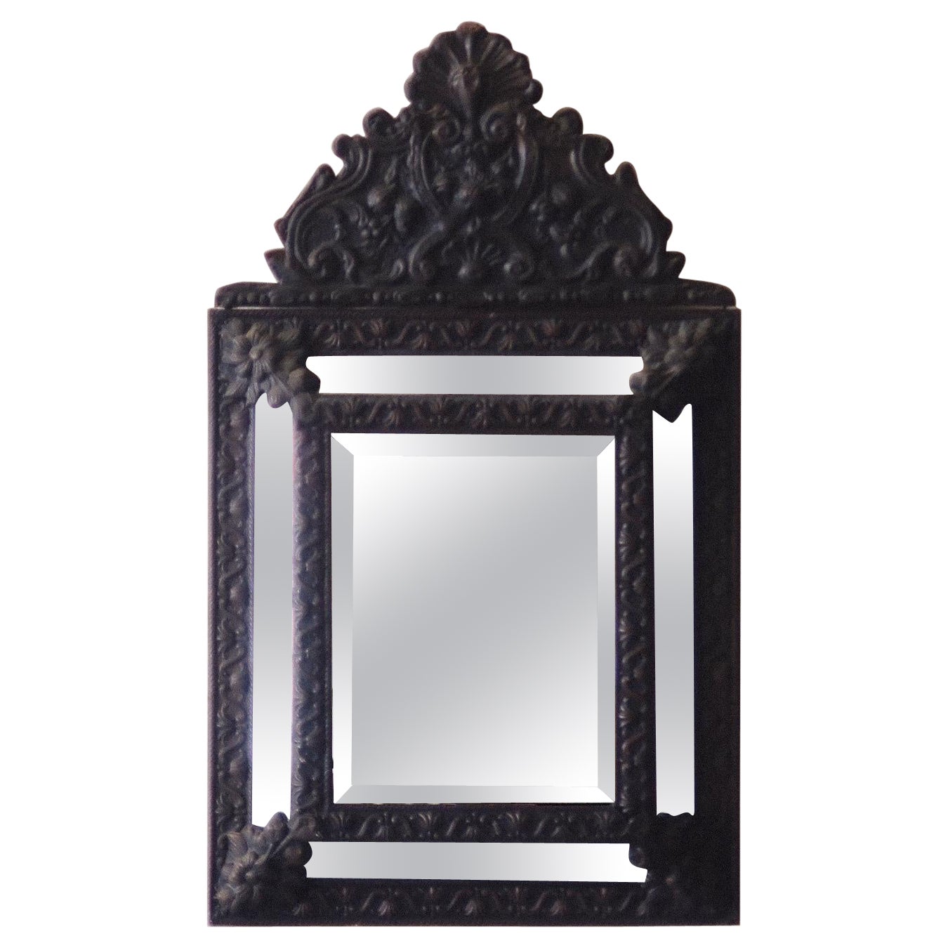 Napoleon III Repoussé Mirror For Sale