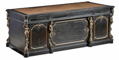 Scrivania da lavoro in stile Napoleone III del XIX secolo