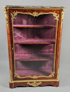 Vitrine Napoléon III estampillée Pecquereau à Paris