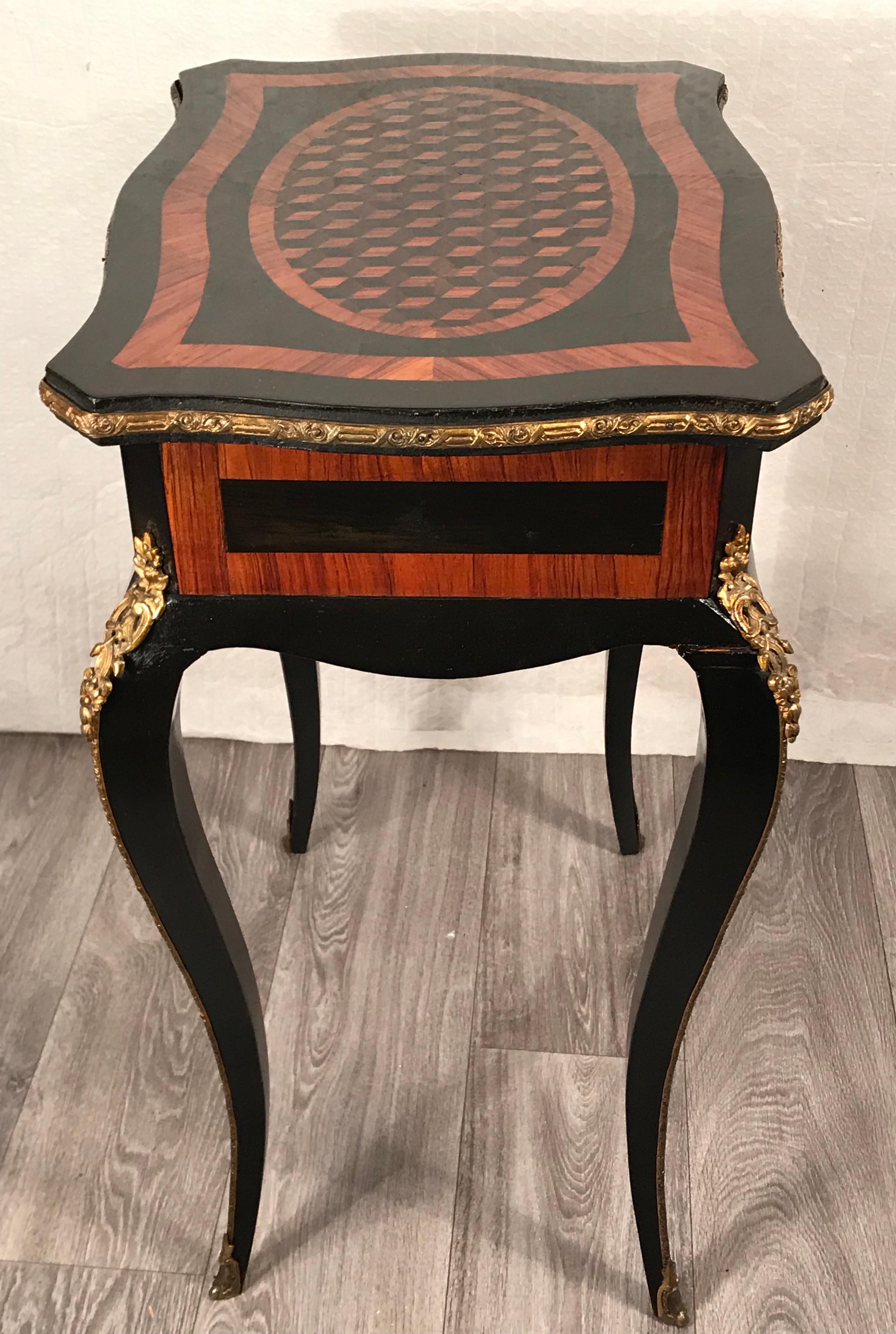 Mid-19th Century Napoleon III Side Table, France, 1860-1870 For Sale