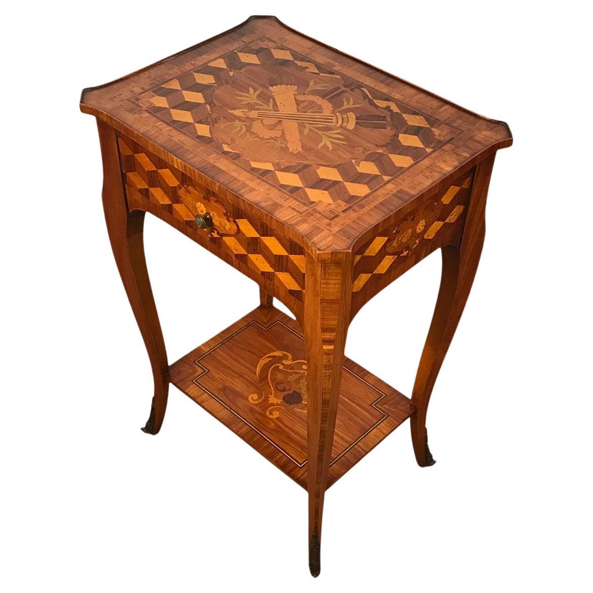 Napoleon III Side Table, France 1860-70 For Sale