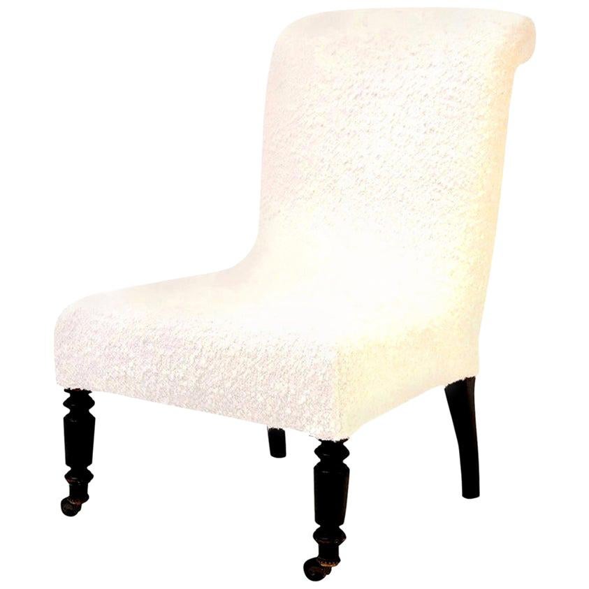 Napoleon III Slipper Chair 5
