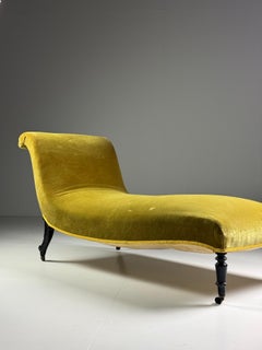 Napoleon III Slipper Chaise Longue