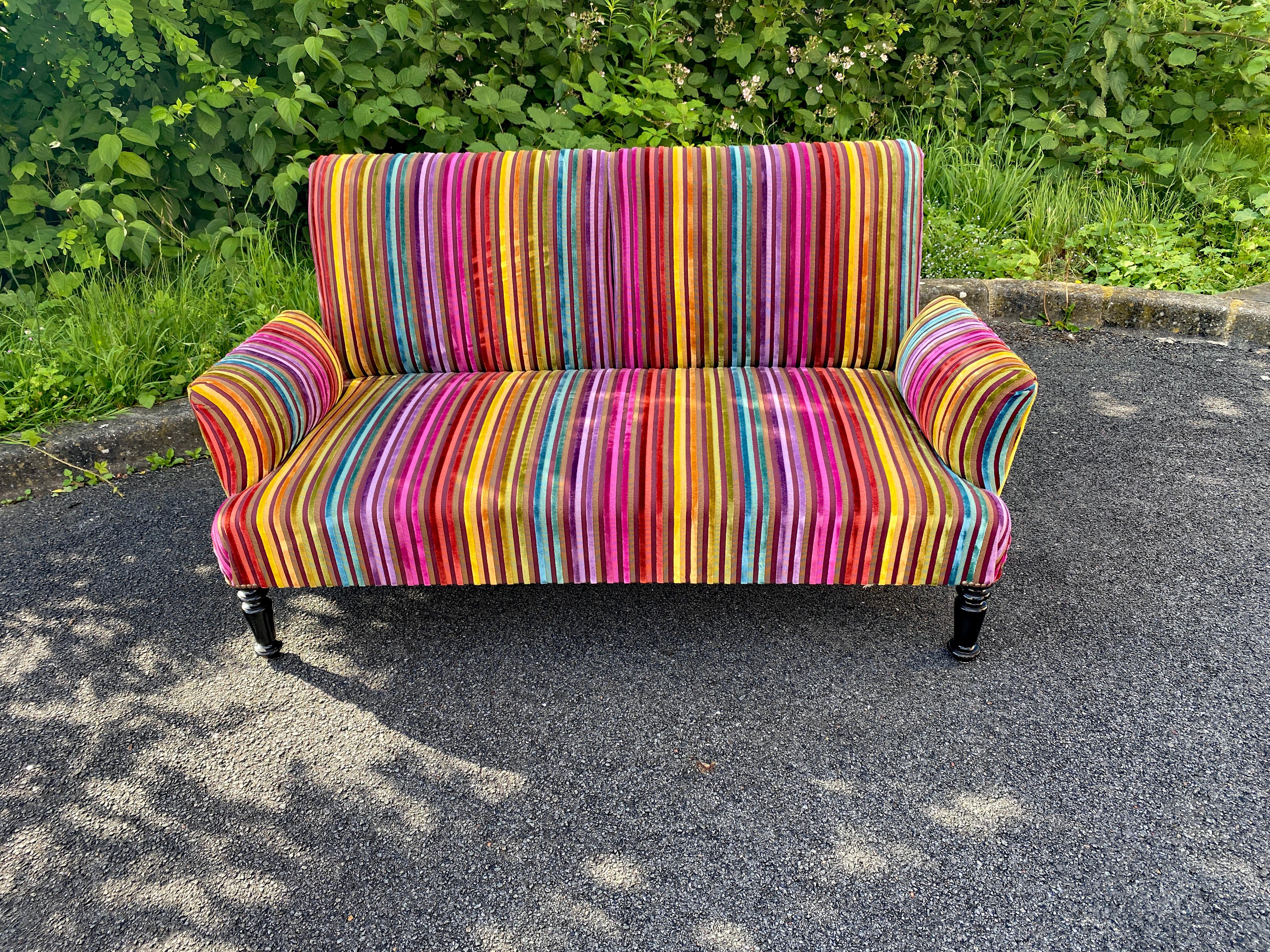 Sofa Napoleon III., restauriert (Französisch) im Angebot