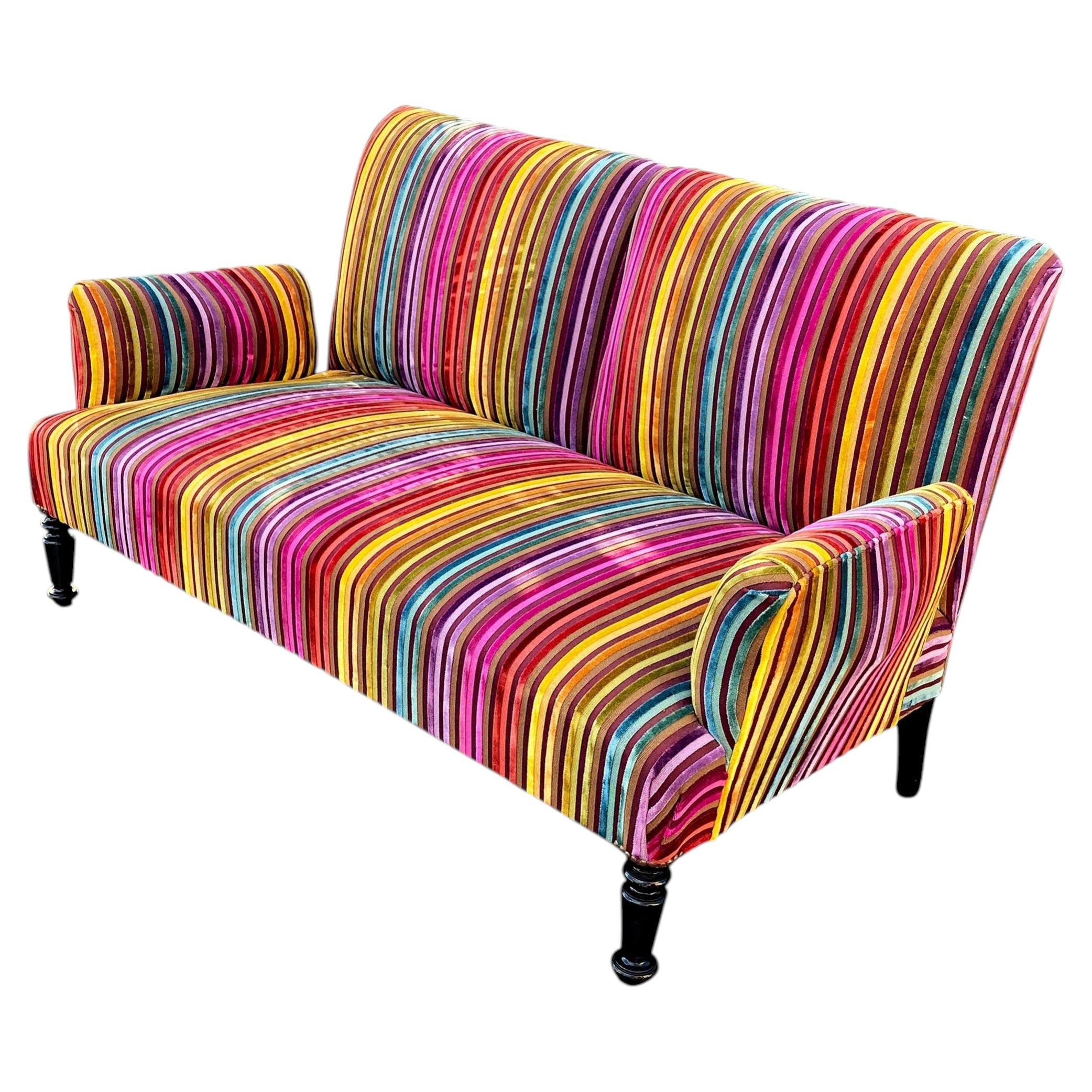 Napoleon III sofa , restored For Sale