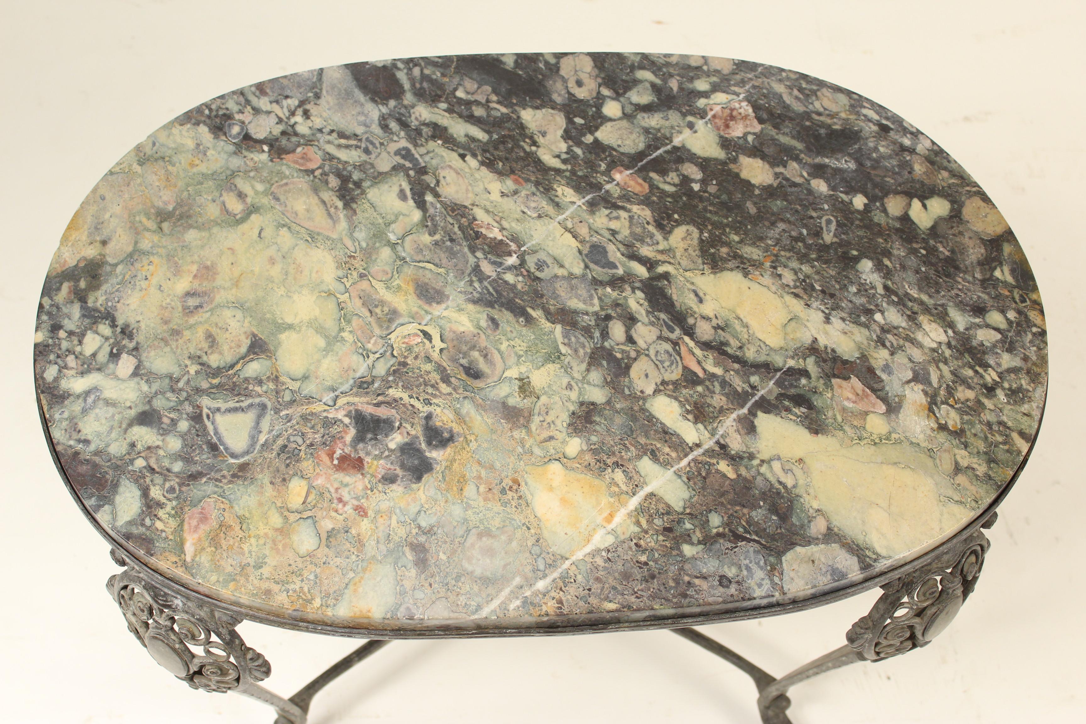 Napoleon III Style Bronze and Marble Side Table 7