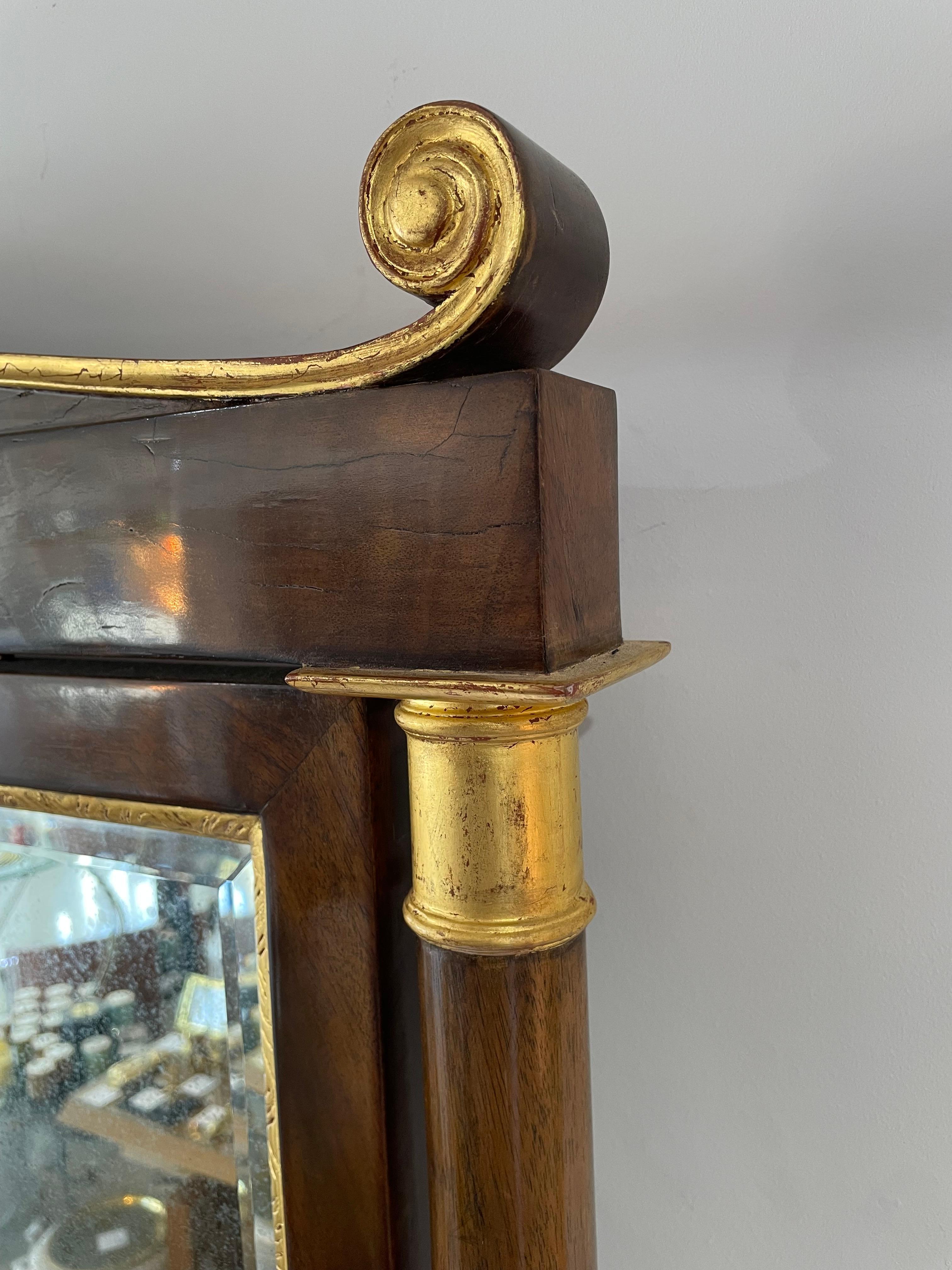 italien Console et miroir de style Napoléon III en vente