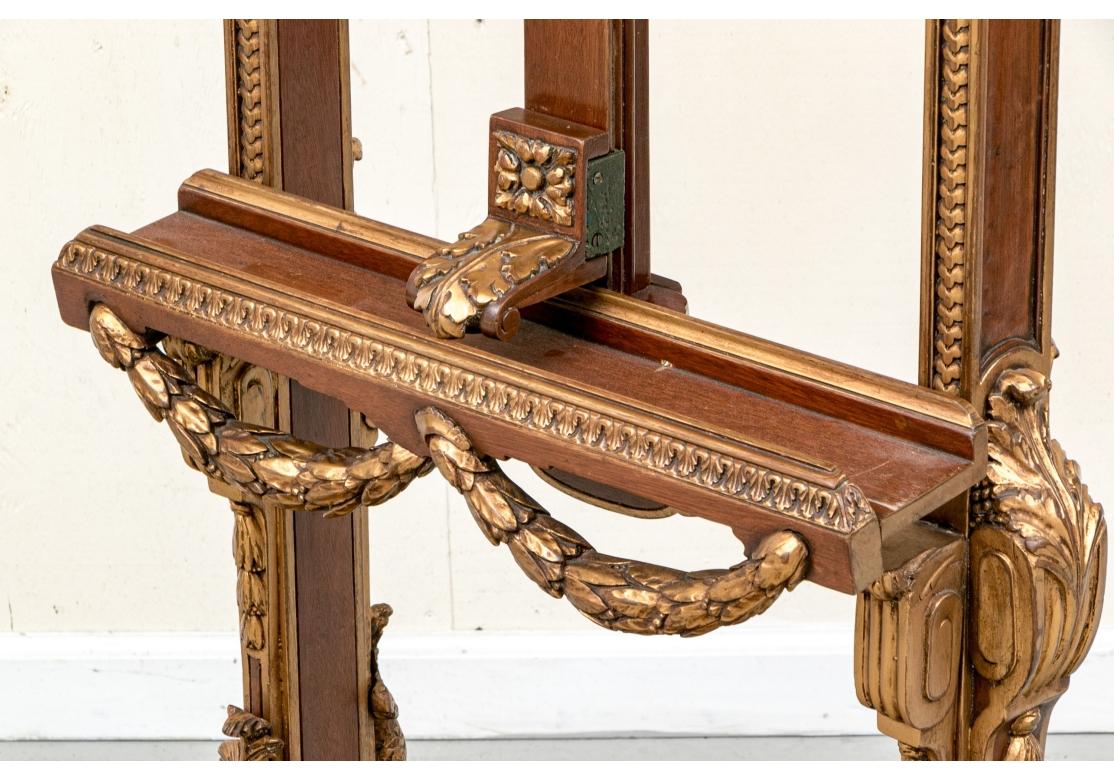 Caballete Estilo Napoleón III Con Delfines De Ojos De Cristal en venta 10