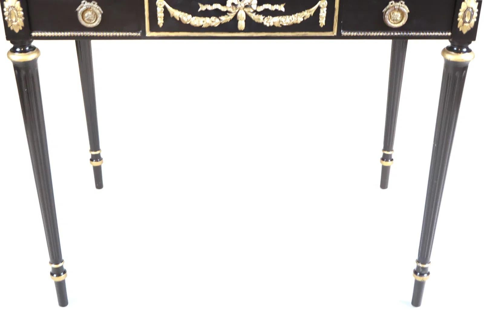 Bureau ébonisé de style Napoléon III 3