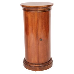 Vintage Napoleon III Style Mahogany Pedestal / side table