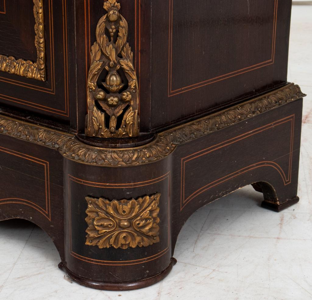 Napoleon III Style Marquetry Cabinet d'Appui 1