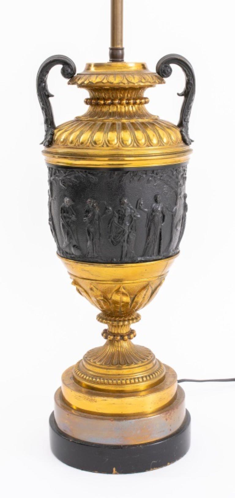 Napoleon III Style Neoclassical Urn Lamp In Good Condition For Sale In New York, NY