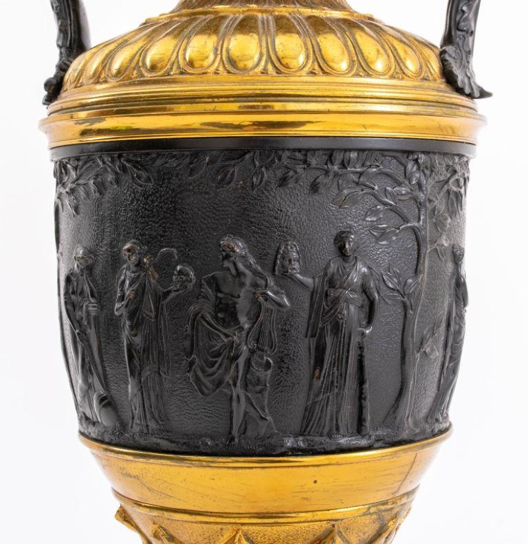 Lampe urne néoclassique de style Napoléon III en vente 3