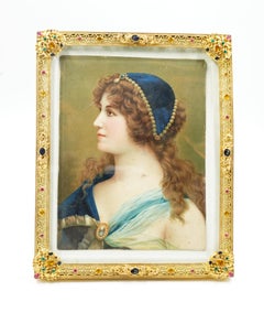 Napoleon III style photo frame