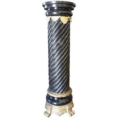 Napoleon III Style Serpentine Pedestal