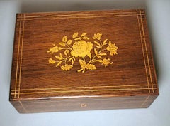Napoleon III Style  French Walnut Table Box