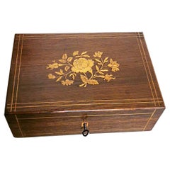 Napoleon III Style Walnut Table Box