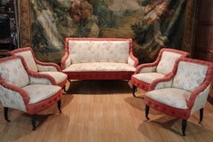 Napoleon III Upholstered Living Room